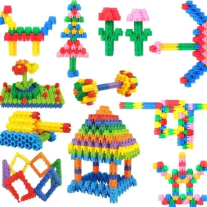 200+ Pieces Smart Activity Fun and Learning Blocks for Kids