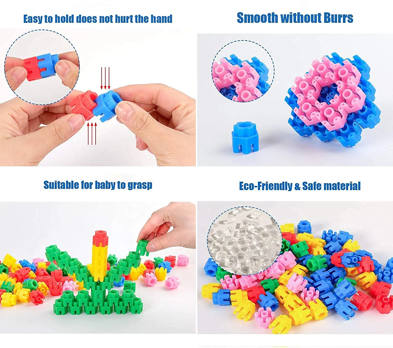 200+ Pieces Smart Activity Fun and Learning Blocks for Kids