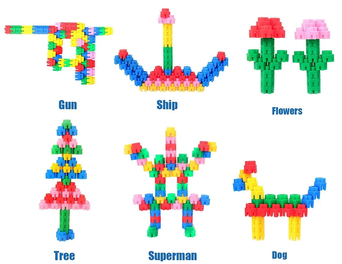 200+ Pieces Smart Activity Fun and Learning Blocks for Kids