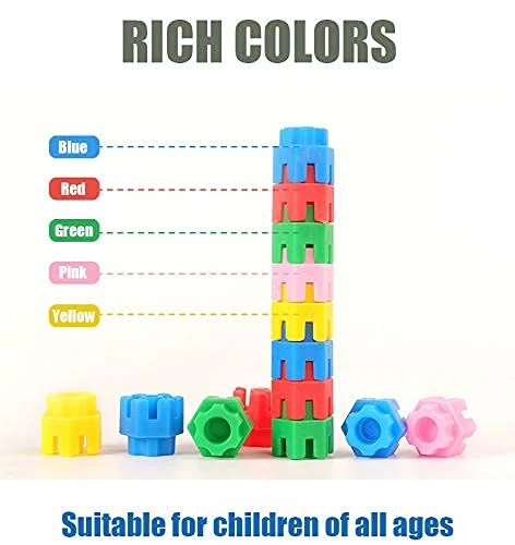 200+ Pieces Smart Activity Fun and Learning Blocks for Kids