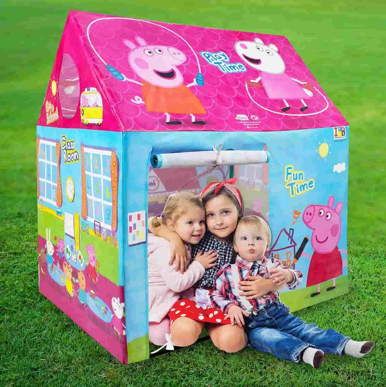 Peppa Pig Theme Tent House For Kids